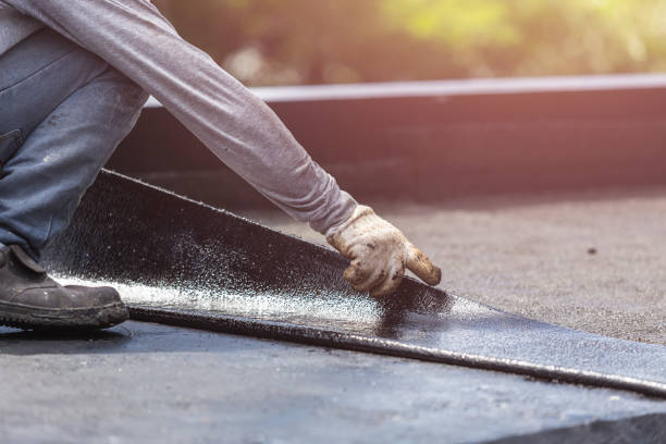 Professional Basement Waterproofing technician working in Gibsonburg, OH